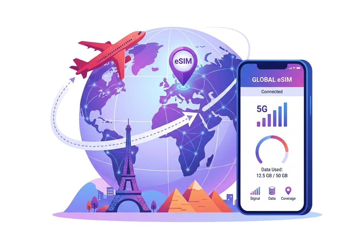 eSIM illustration